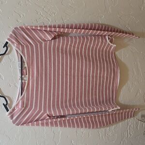 Anthropologie Postmark Greta Boat Neck Long Sleeve Top